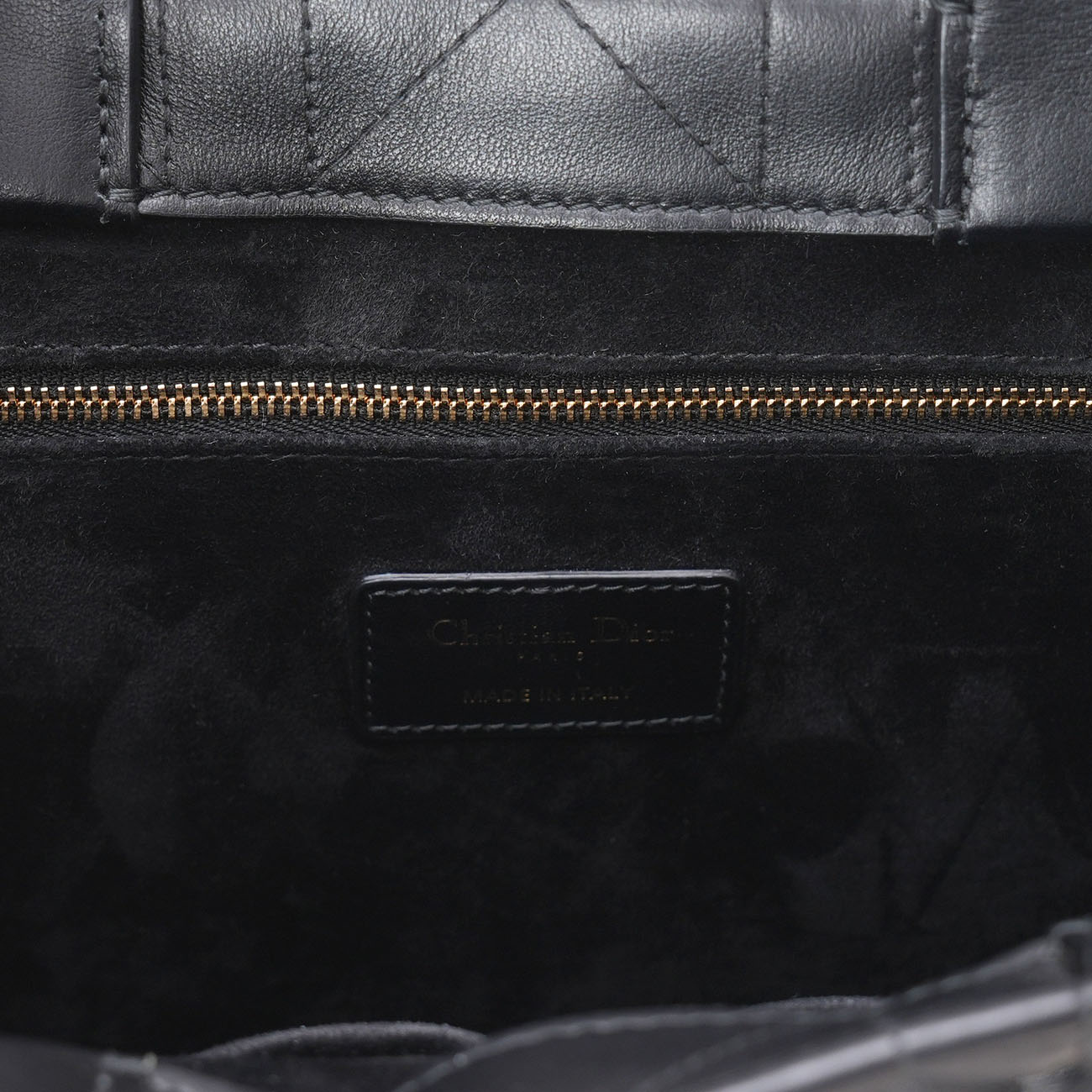 CHRISTIAN DIOR(USED)디올 레더 북토트 스몰